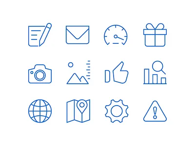 Icon Set icon icon design pictogram icondesign iconography icons iconset line outline uidesign user interface