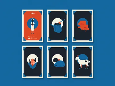 Cards Canudos canudos cards cards design catan graphic design print resources