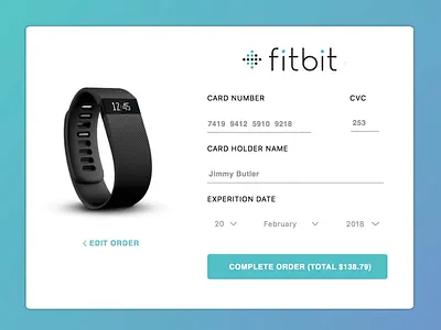 Daily UI #002 Checkout checkout dailyui dailyui 002 design ui ux