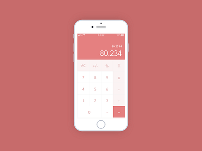 004 - Calculator app calculator dailychallenge ui