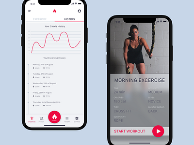 Fitness App Design black colour creative design dribbble graphic design gym iphone iphonex minimal mobileaap mobileui portfolio ui ux