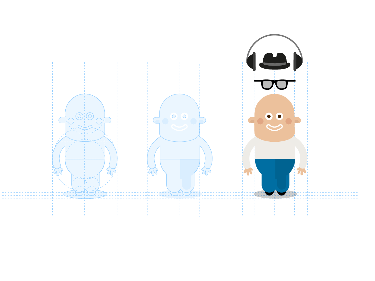 Character design by Sébastien DEL GROSSO on Dribbble