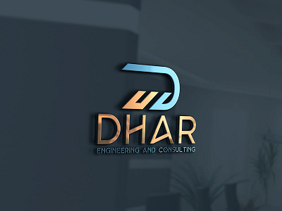 Engineering and Consulting House LOGO branding design flat logo logo logo design logodesign tech logo technology typography