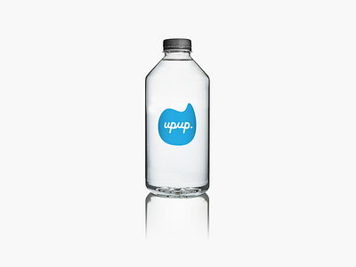 upup juice bar | cafe bottle mockup bottle cafe logo clear bottle drink logo hiroshima japan juice juice cafe protein drink up logo upup upup logo