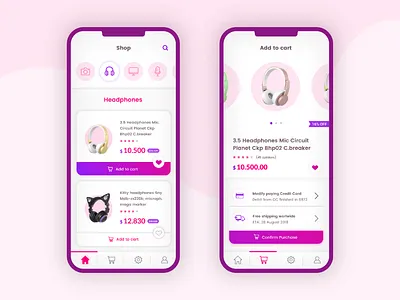 Clicky Store! App design app cards concept eshop ios iphone x iphonex iu mobile mobile app design shop shop app user interface ux