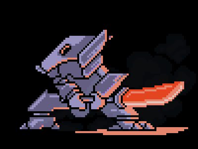 Bird Knight animation pixel sprite sword warrior