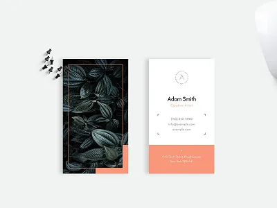 Minimal Business Card Design both side design branding business card clean creative elegant layout minimal modern multiple multipurpose professional simple template