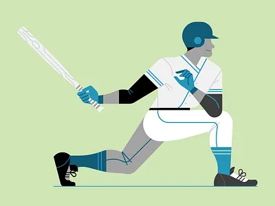 ⚾ Baseball Player ⚾️ athlete baseball mlb sports uber vector