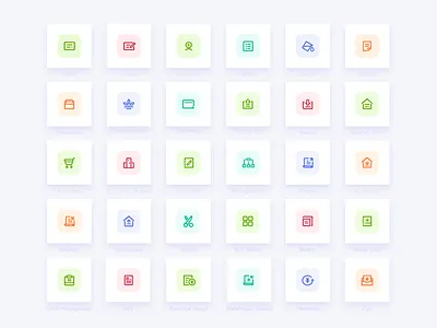 My work page for products - icon - to B ui 图标
