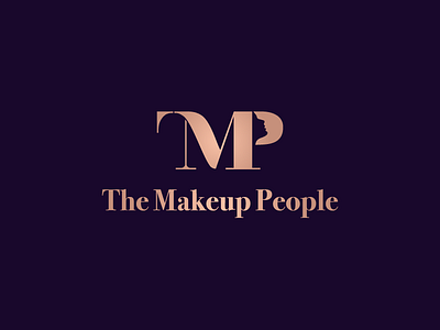 The Makeup People art clean concept design graphic illustration illustrator logo minimal typography vector