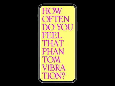 The Second Screen artdirection copywriting design screen smartphone typogaphy ui