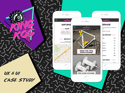 King Kog Case Study case study responsive ui ux