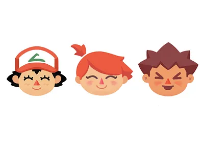 Trainer doodles design ipad pokemon procreate sketch