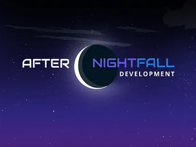 After Nightfall Development Logo brand chicago digital agency night design night fall design software design software development ui web design agency web design company
