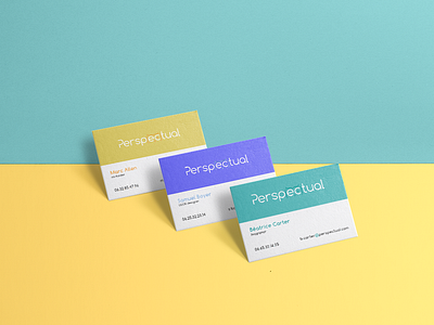 Perspectual identity branding businesscard color block communication graphic design logo owl pop programing start up tech logo