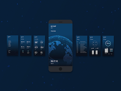 Antonomous spaceship interface app autonomous cosmos interface iphone mobileapp phone phoneapp spaceship tech technology ui ui ux uidesign uiux universe userinterface
