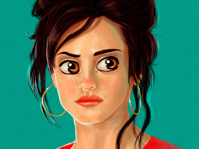 Volver adobe almodovar caracter design films illustration penelope cruz volver