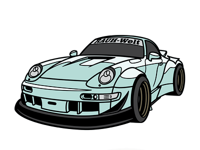 Porsche RWB (Hawaii)