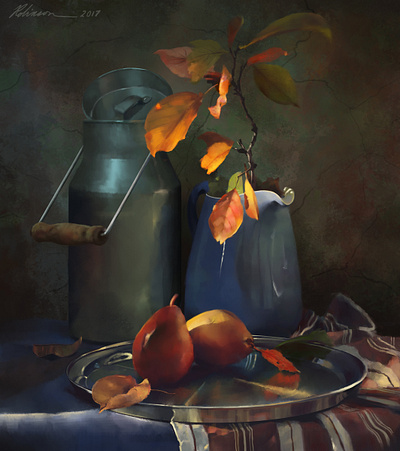 Still Life digital painting painting still life