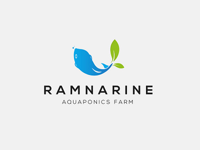 Ramnarine creative creative logo design fish logo loogodesign