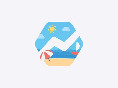 Baremetrics 2018 Retreat baremetrics beach chill illustration long beach retreat summer yacht