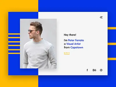 Peter Ferrato - Personal Website brand identity landing page minimal minimalism personal branding personal website product design typography ui design ux design website website design