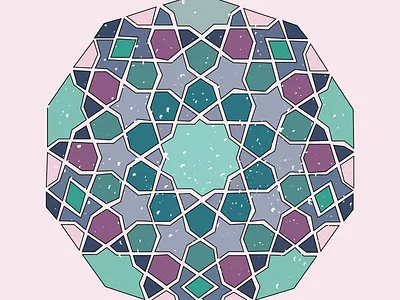 Islamic Pattern 4 geometric illustration islamic art islamic design pattern design vector