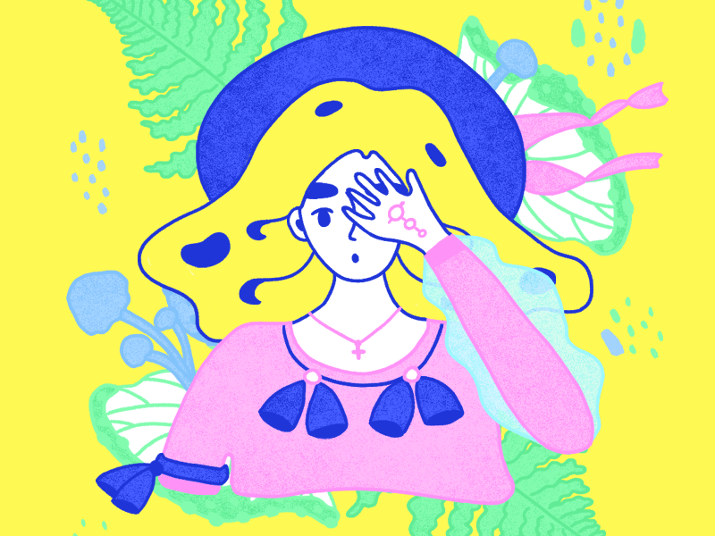 Applied Magic abstract art character character design design drawing fashion gif illustration line line art loop motion