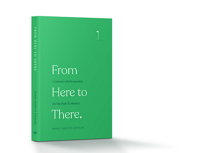 From Here To There book book cover cover design from here to there golf green perspective