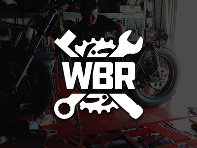 Wrecked Bike Rebuild Season 3 Logo branding build c2w chase on two wheels design logo moto motorcycle motorcycle repair motovlogging rebuild series repair socket socket wrench sprocket wbr wrecked wrecked bike rebuild wrench youtube