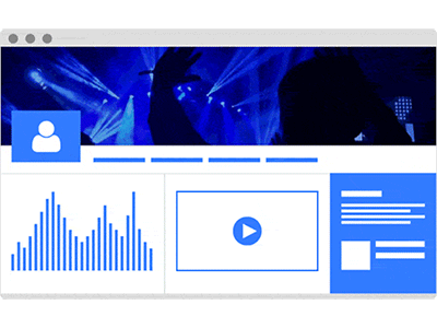 Artist Profile Animation by John Healy on Dribbble