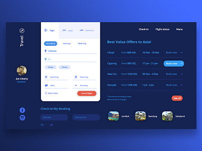 Booking Travel dashboard dashboard design dashboard template dashboard ui illustration trend ui uiuxdesign website