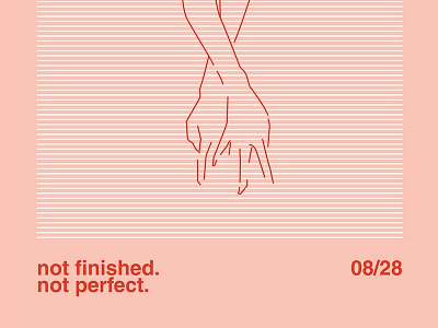 Fragment 49 abstract composition girl hands illustration laconic lines minimal strange