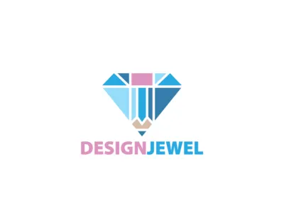 Design Jewel Logo design diamond drawing jewel jewelry pen pencil rock stone write