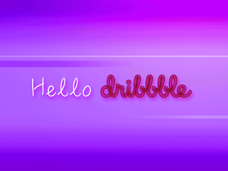 Dribbble4 animation design