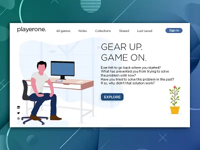 DailyUI #009 v8 app dailyui debut debut shot gameui interface landing page productdesign shot ui design uiux uiux designer user interface ux ux designer visual design web app