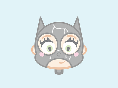 DC : Cat Woman cartoon cat woman character cute dc comics design digital game graphics illustration kawaii pastel tv show vector