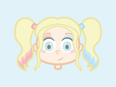 DC : Harley Quinn cartoon character cute dc comics design game graphics harley quinn illustration kawaii movie pastel tv show vector