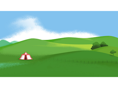 Prairie grassland green prairie
