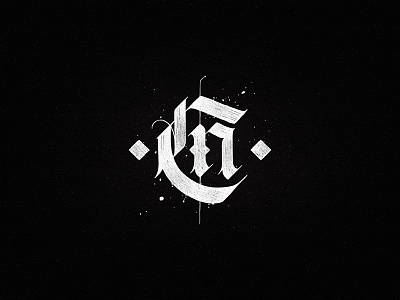 Cn custom dalibass hand drawn lettering logo logotype monogram typograhy typography vintage wine