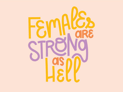 Women's Equality Day graphic design hand drawn type handlettering illustration illustrator kimmy schmidt lettering quote typography womens day womens equality day
