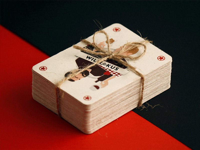 Playing Cards Willidekus animation art direction beer branding card deck character game graphic design illustration joker jolly playing cards print stopmotion wine