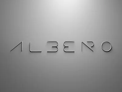 Albero v2 3d logo logotype