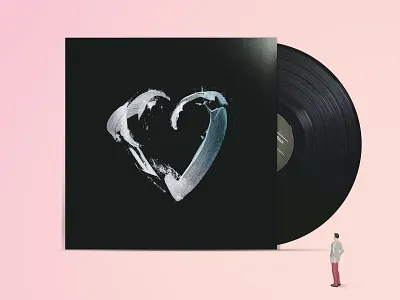 Graphic Design Presentation Concept branding concept diorama gradient gradients print design record cover visual identity web design