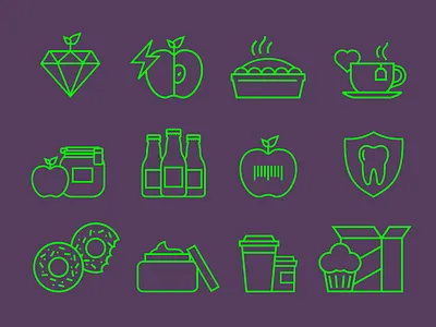ArtEZ Art Business Centre icon set artwork campaign flyer food fooddesign icon icon design illustration logo poster school sketch