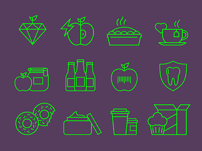 ArtEZ Art Business Centre icon set artwork campaign flyer food fooddesign icon icon design illustration logo poster school sketch