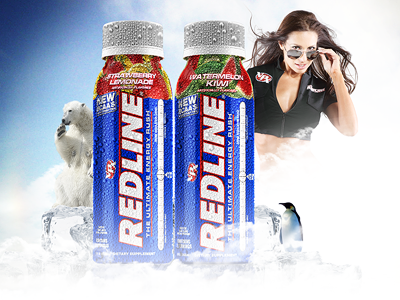 Redline Ad (Concept) ad branding e commerce photoshop sports