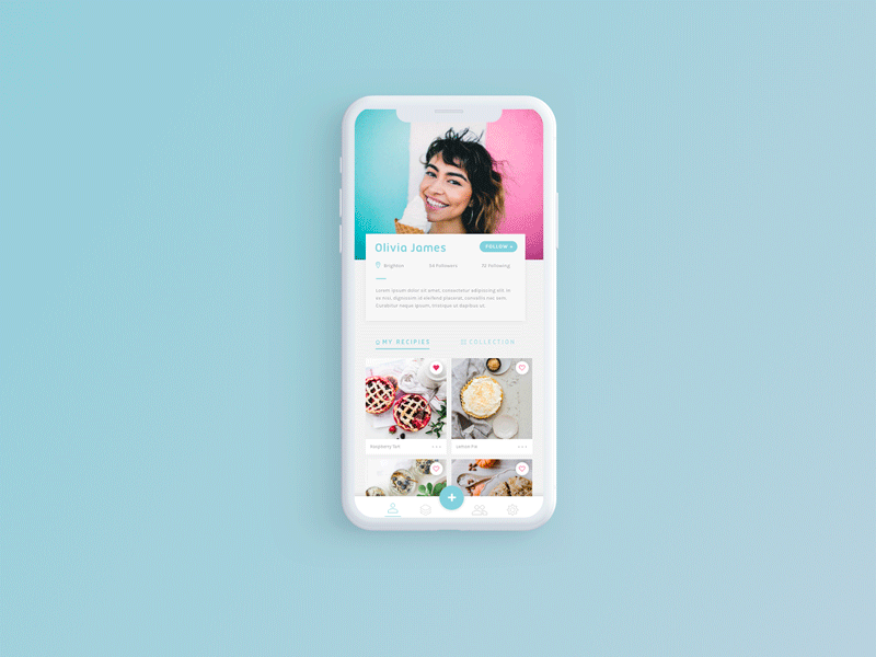 006 • User Profile app dailychallenge design ui user userprofile