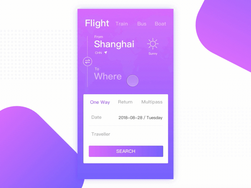 Ticket app aep annimation app booking design ticket ui ux