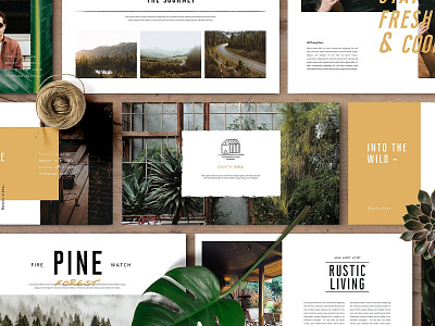 MONROE - Keynote Template adventure branding catalog fashion forest hipster keynote keynote presentation keynote template lookbook modern pitch deck portfolio powerpoint presentation social media template themes travel vintage